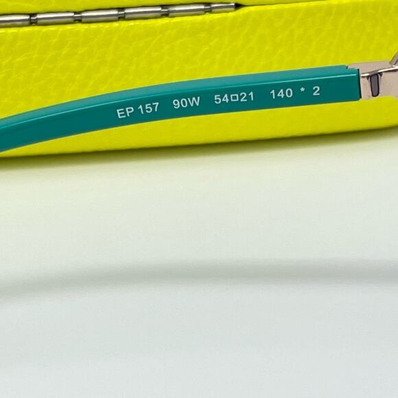 Emilio Pucci 💙 54mm Cat Eye Sunglasses SHINY BLUE/GRADIENT BLUE oversized retro - Picture 8 of 13